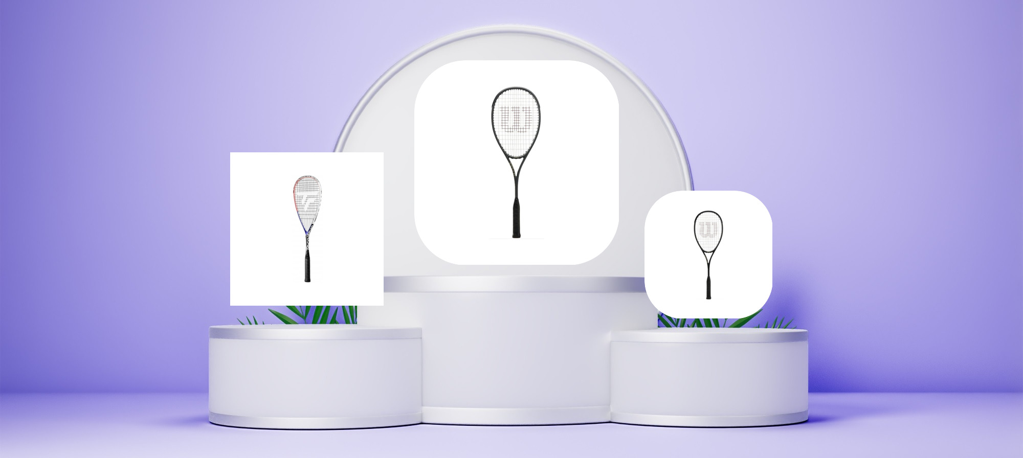 Så valde vi ut de bästa squashracketena