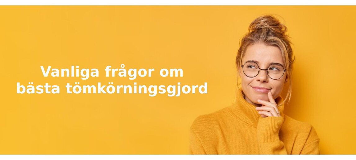 Vanliga frågor om tömkörningsgjord