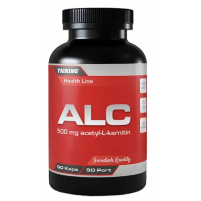 ALC Acetyl L Karnitin Fettfoerbraennare 90 Kapslar