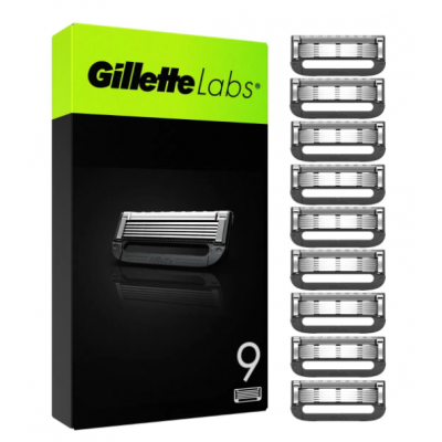 Gillette Labs Rakblad 9 st