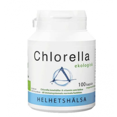 Helhetshaelsa Chlorella EKO 100 kapslar