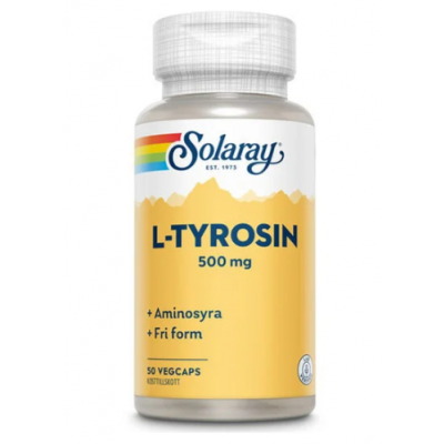 L tyrosin Aminosyror 50 kapslar Solaray