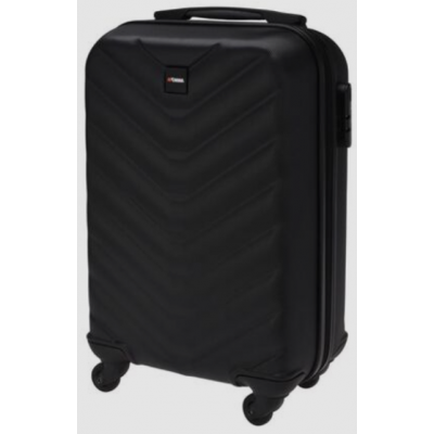 ProWorld Resvaeska diamantmoenster 28 l svart