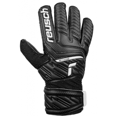 Reusch Unisex malvaktshandskar Attrakt Solid Junior Black 5