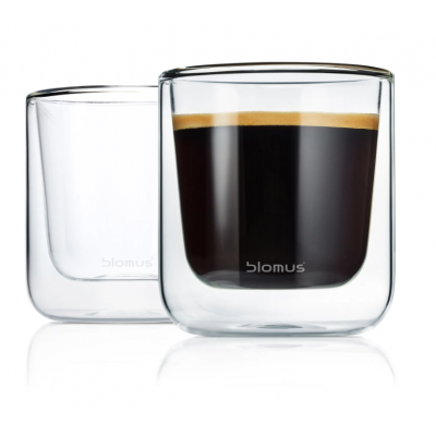 blomus Nero isolerande kaffeglas