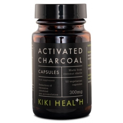 kiki health activated charcoal caps 58984 x2