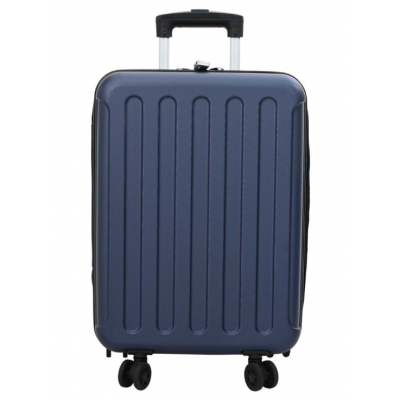 vidaXL Hopfaellbar Resvaeska Hart skal 20 Moerkbla 34x23x55.5 cm ABS