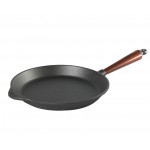 Skeppshult Stekpanna Gjutjaern 28 cm Traehandtag