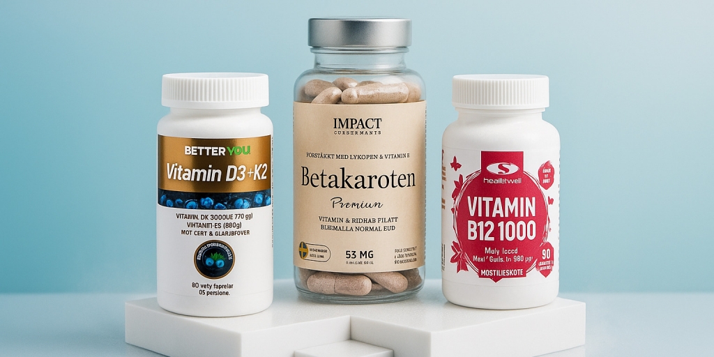 Testvinnarna från testet av Betakaroten