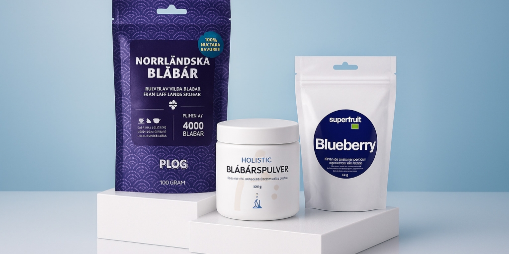 Testvinnarna från testet av Blåbärspulver