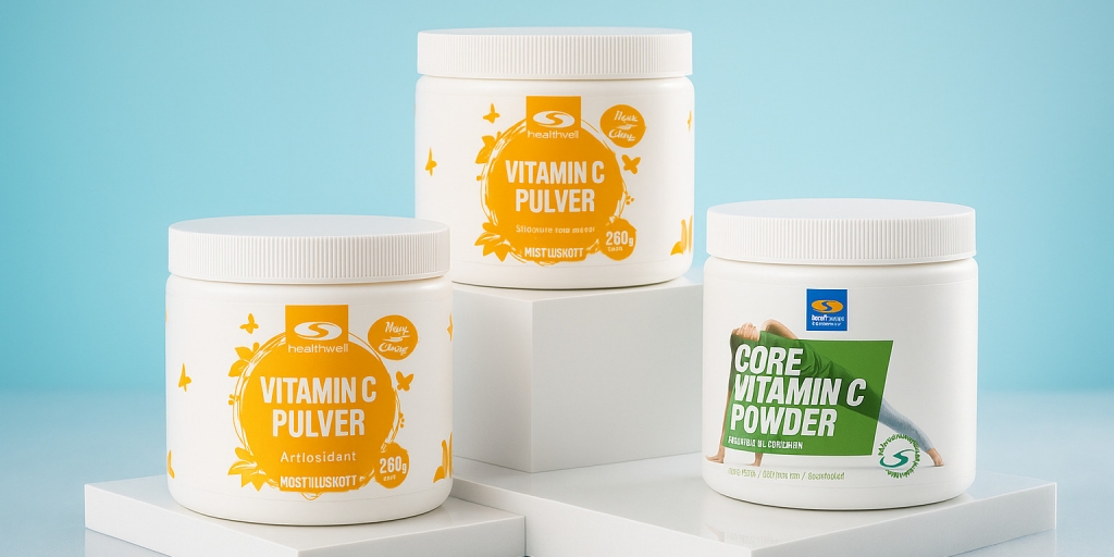 Testvinnarna från testet av C Vitamin Pulver