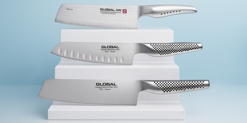 Testvinnarna från testet av Global grönsakskniv