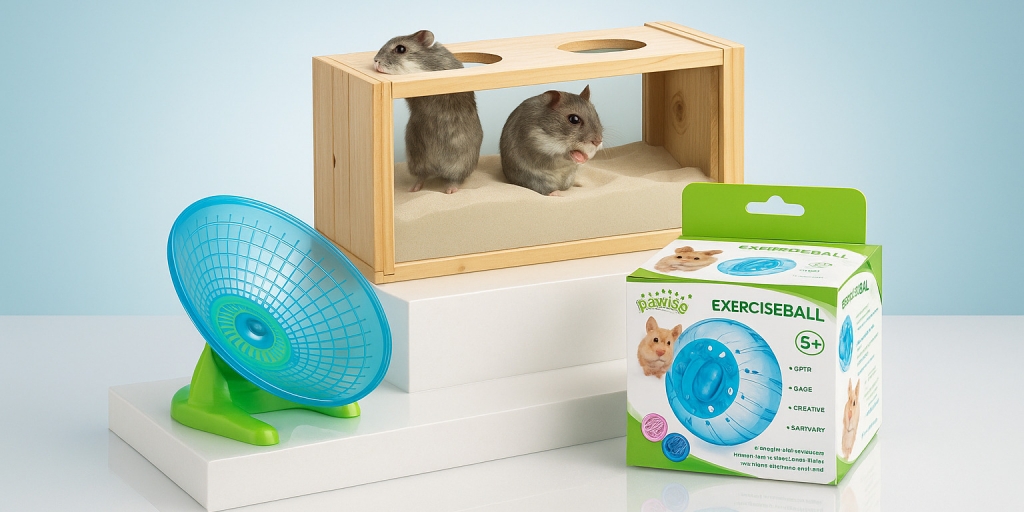 Testvinnarna från testet av Hamsterleksaker