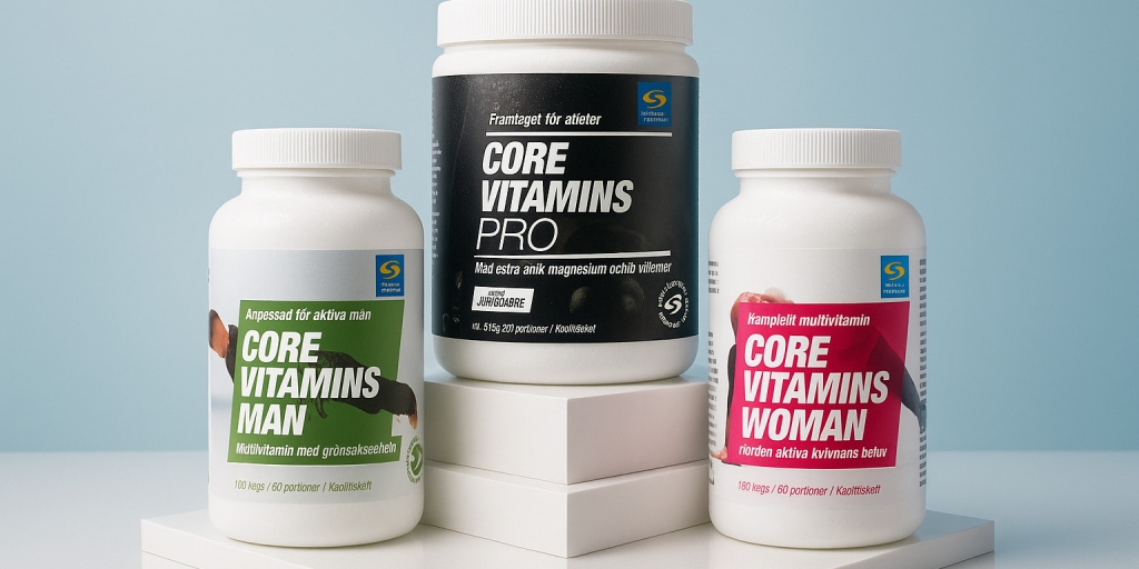Testvinnarna från testet av Multivitamin Sport