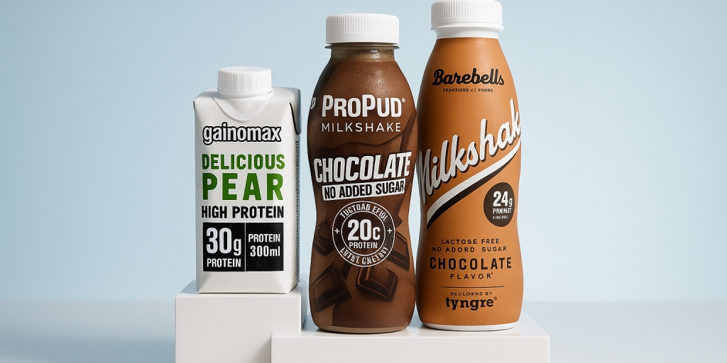 Testvinnarna från testet av Proteindryck