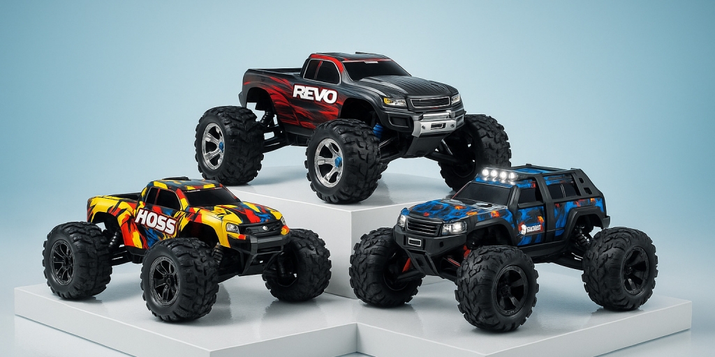 Testvinnarna från testet av Radiostyrd monstertruck