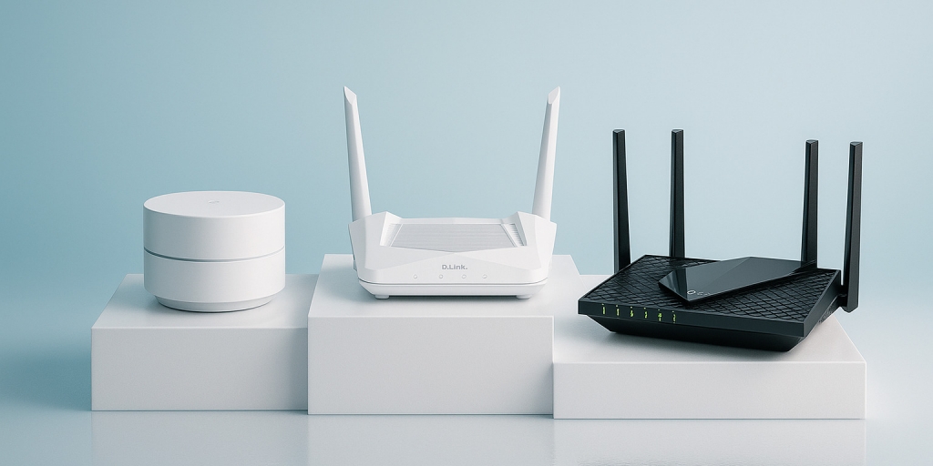 Testvinnarna från testet av Router