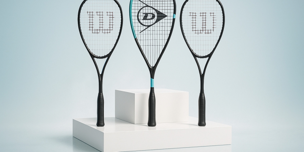 Testvinnarna från testet av Squashracket