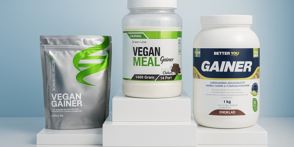 Testvinnarna från testet av Vegetarisk gainer