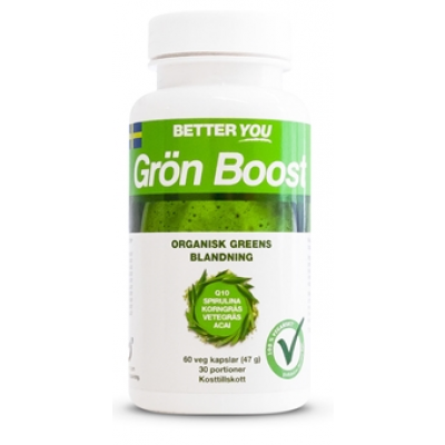 Better You Groen Boost Kapslar 60 kaps