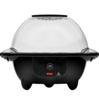 Big Popper Popcornmaskin Svart Non Stick Belaeggning