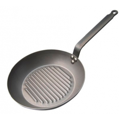 De Buyer Grillpanna Lyonnaise CARBONE PLUS O 30 CM