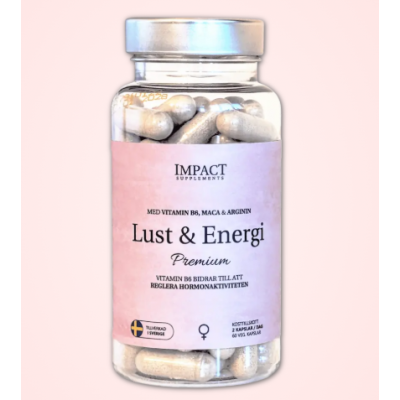 Impact Supplements Lust Energi Kvinna