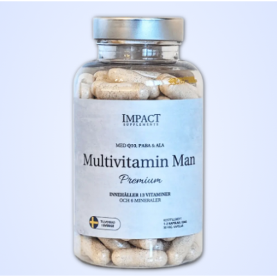 Impact Supplements multivitamin man