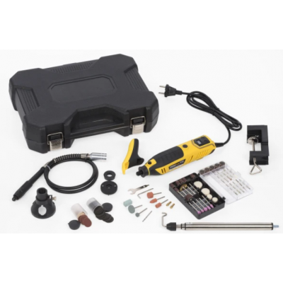 PowerPlus Multiverktyg 200 Watt + 126 delar