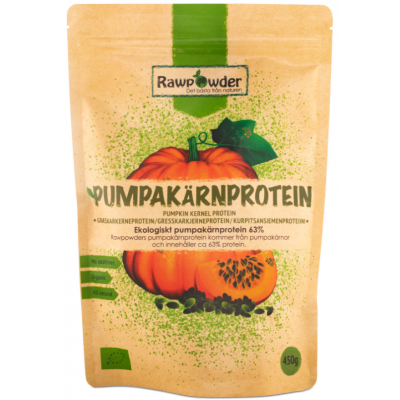 Rawpowder Ekologiskt Pumpakaernaprotein