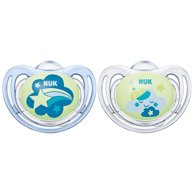 NUK napp Pacifier Freestyle Night & day 6-18 mån