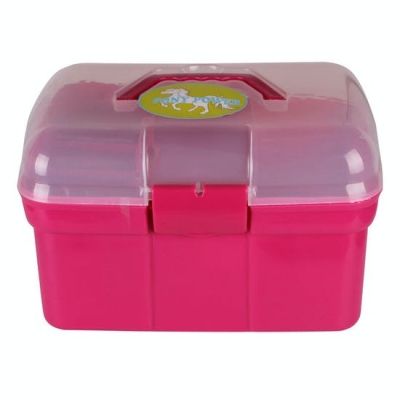 QHP Ryktlåda med Borstar- Rosa