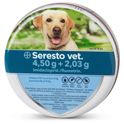 Seresto vet. halsband för hund över 8 kg
