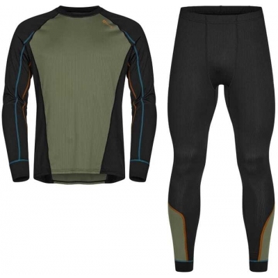 Urberg Mens Base Layer Set Black Beauty