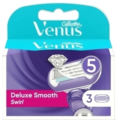 Venus Swirl Rakblad för kvinnor 3-pack