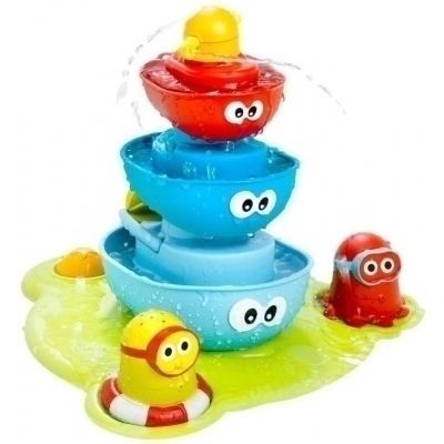 Yookidoo Badleksak Stack 'N' Spray Fountain