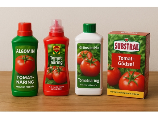 Olika sorters Tomatnäring