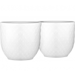 Lyngby porcelaen Porcelaen Rhombe Aeggkopp