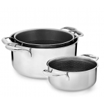 ONYX COOKWARE HYBRID NON STICK GRYSET 3 DELAR