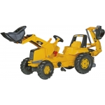Rolly Toys Junior Traktor CAT med Grävare