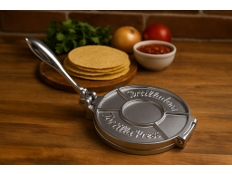 Produktguide testar Fox Run Tortillapress 15 cm.
