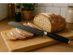 Produktguide testar Keramik-stål-hybrid Onyx Cookware™ Brödkniv 20cm