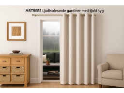 Produktguide testar MRTREES Ljudisolerande gardiner med tjockt tyg
