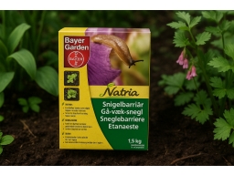 Produktguide testar Natria® snigelbarriär