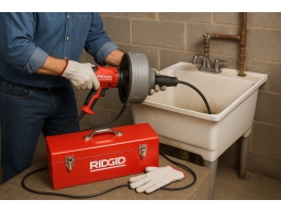 Produktguide testar Ridgid K-45-AF