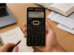 Produktguide testar Sharp Teknisk räknare EL-W506TGY 