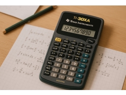 Produktguide testar Texas Instruments TI-30Xa Miniräknare